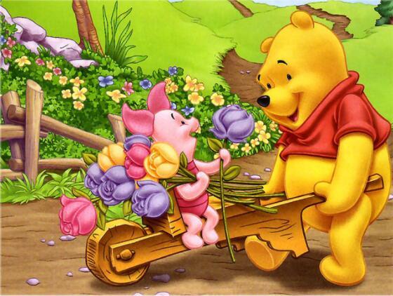 Winnie The Pooh & Friends 5D Diamond Painting Kit - Diamond Paintings Store
