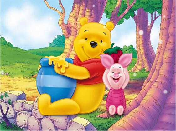 Winnie The Pooh & Friends 5D Diamond Painting Kit - Diamond Paintings Store