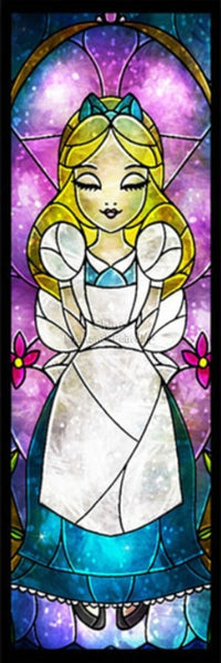 Diamond Paintings, Cartoon Princess Rhinstone Mosaic, 5D Stained Glass Art